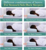 cooling memory foam pillow