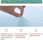 cooling memory foam pillow