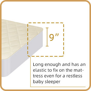 organic crib mattress protector