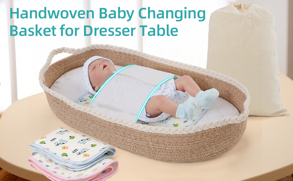 baby changing basket