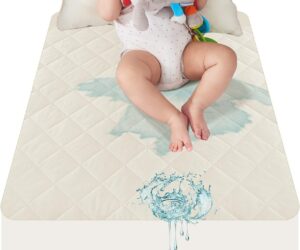 Organic Cotton Crib Mattress Protector
