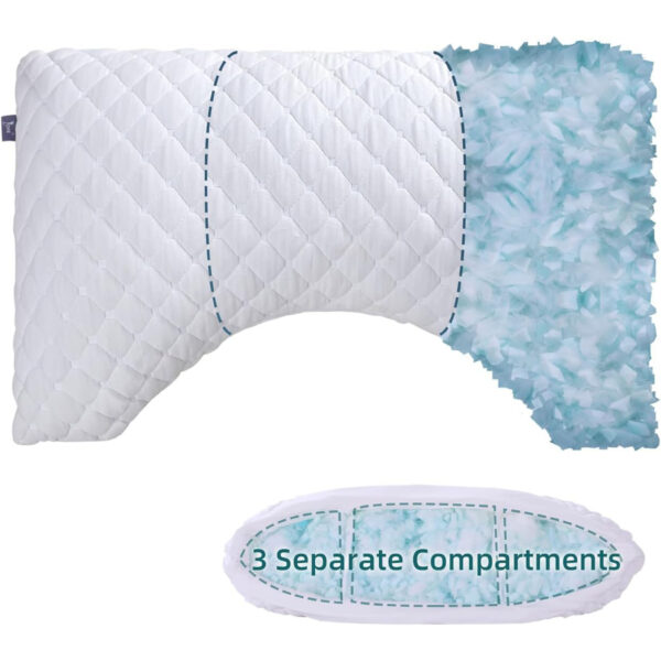 side sleeper pillow, stomach sleeper pillows, cervical pillow for neck pain, pillow for side sleepers, neck support pillows for sleeping