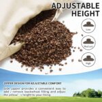 16''x22'' Organic Buckwheat Pillow - Image 4